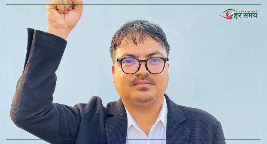 राजन थापाले गरे उम्मेदवारी घोषणा 