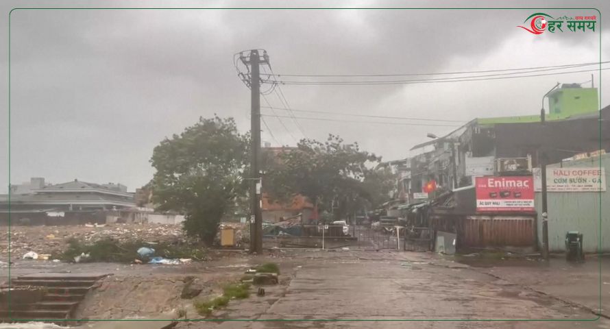 ‘कालमेगी’ आँधीका कारण भियतनाममा वितण्डा, लाखौं प्रभावित 