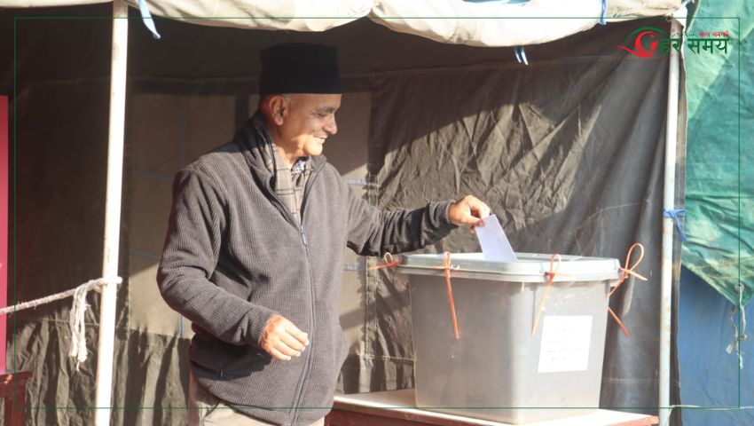 राष्ट्रियसभा निर्वाचन : कर्णालीमा मतदान शुरु